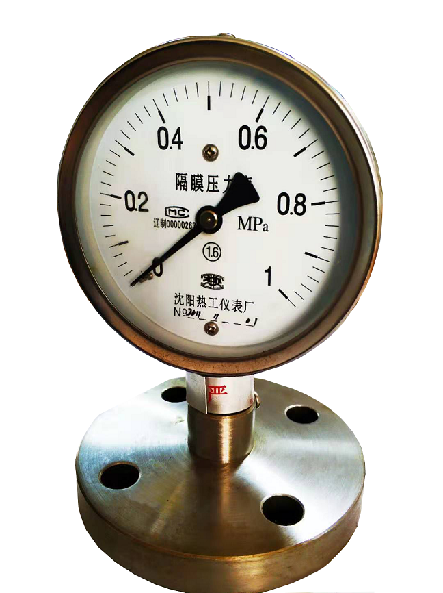 隔膜壓力表