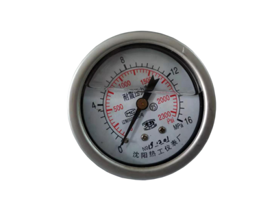 雙刻度耐震壓力表